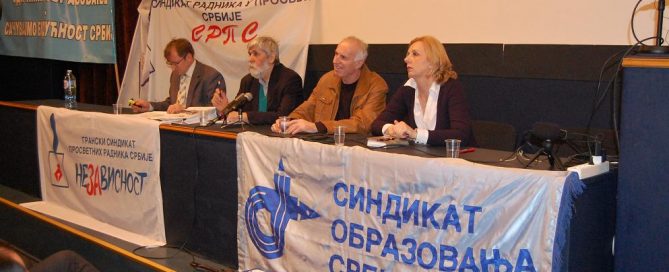 TRIBINA Predsednici Sindikata